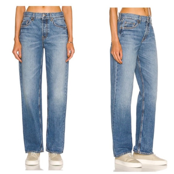 GRLFRND | NEW The Bella Low Rise Boyfriend Jeans in Los Feliz Size 29 - Picture 1 of 7